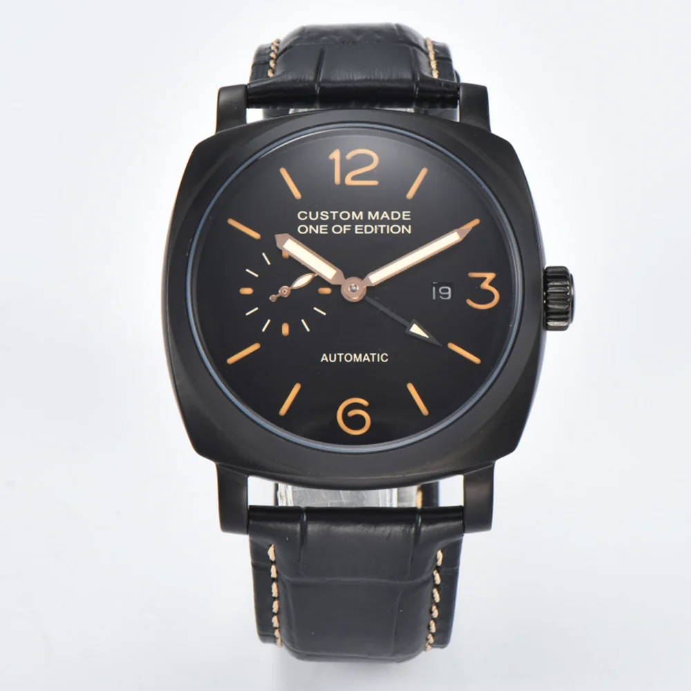 

ST2557 Watch 46mm Men's Watches Automatic Mechanical Watch Fashion DESIGN Brand Watches Luminous Dial