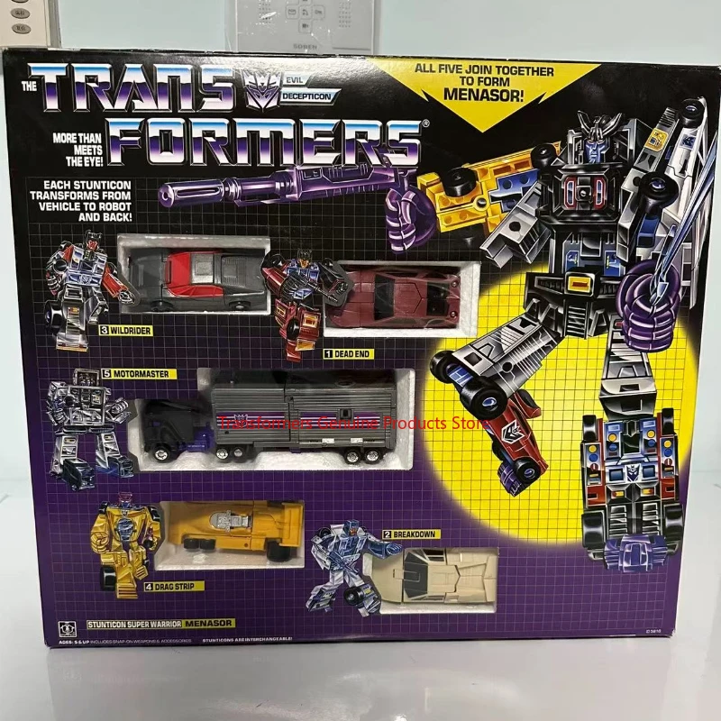 

original box In stock Transformer G1 Flying Tiger KO Exquisite toys Model birthday gift robot action figures animated characters