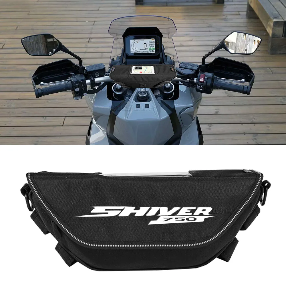 

For Shiver 900 750 shiver 900 750 Waterproof motorcycle handlebar travel navigation bag