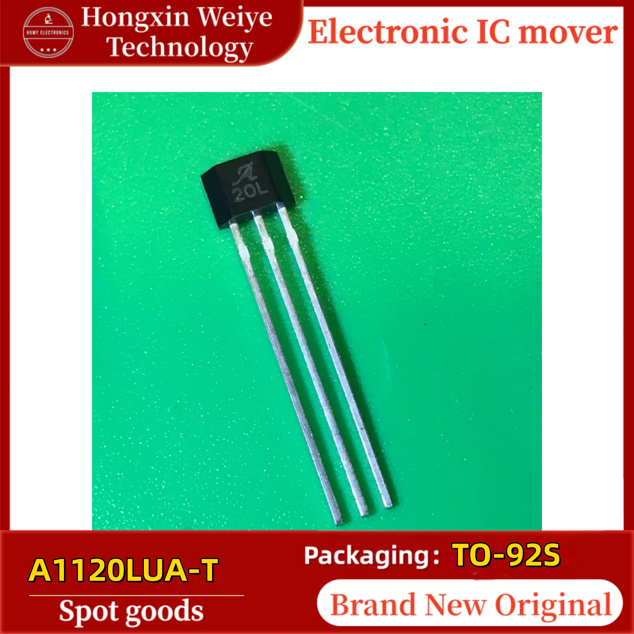 

10/50 PCS A1120LUA-T Marking 20L TO-92S 3V~24V Hall Effect / Magnetic Sensor Brand New In Stock