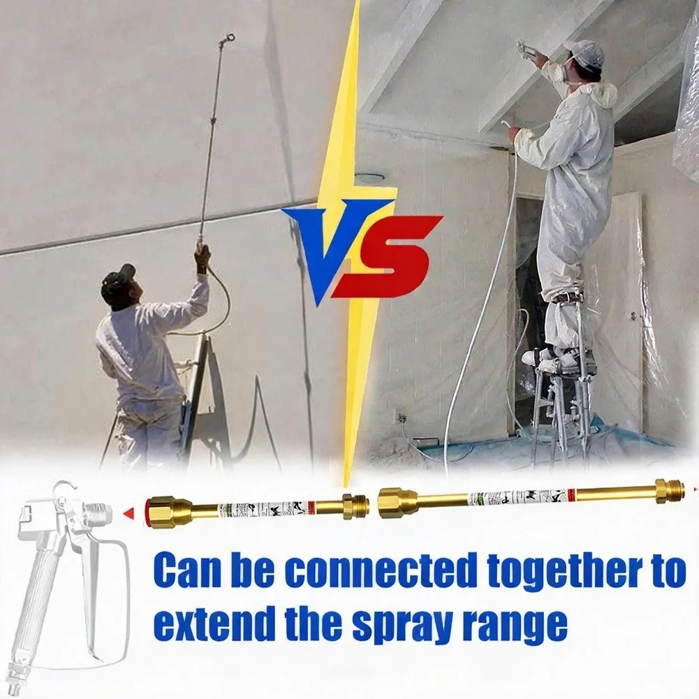 Aluminum Alloy Airless Spray Extension Rod Designed for Long-Term Dimensional Stability and Mechanical Integrity