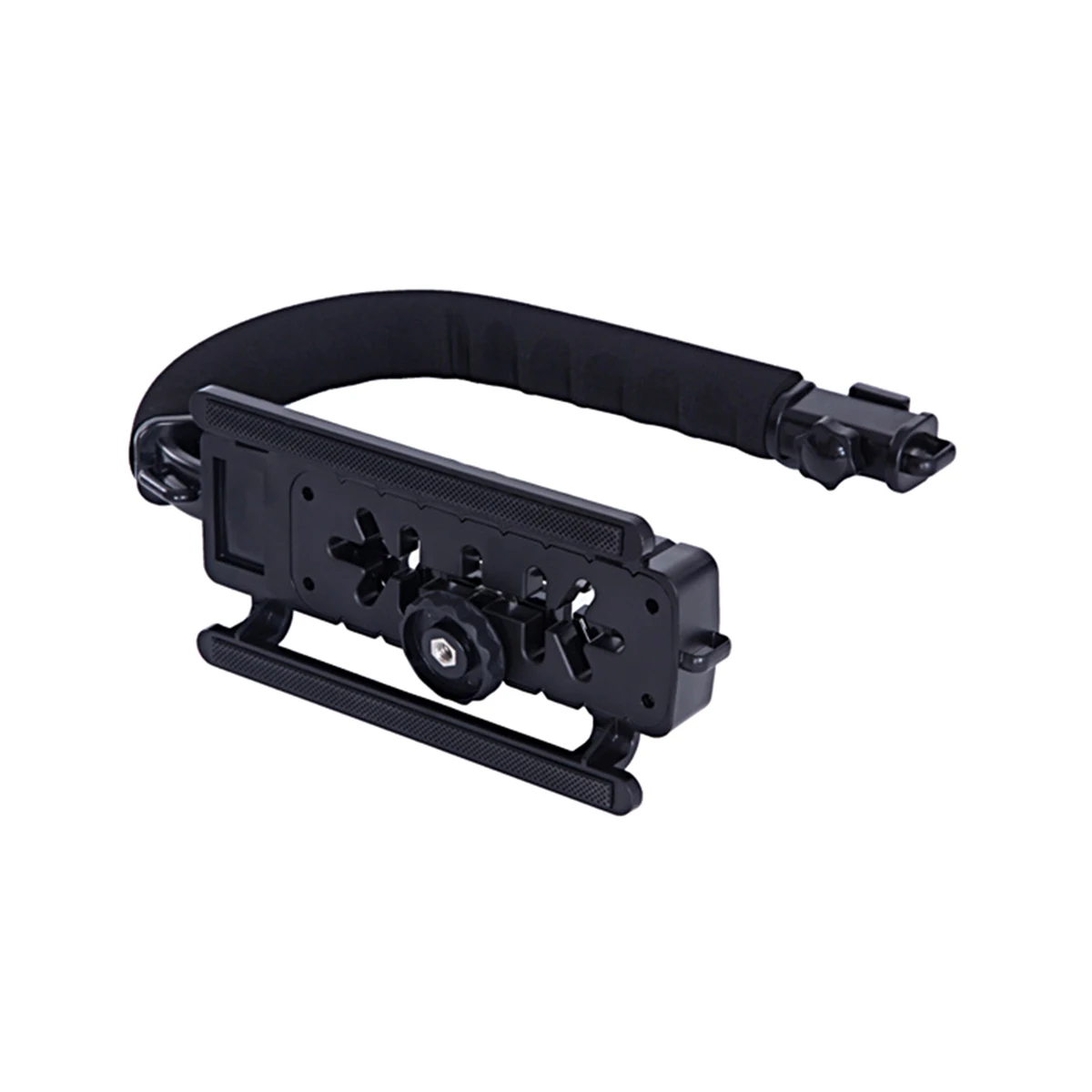 

C-Type U-Type Camera Stabilizer Hand Grip Black Portable Build for Travel Vlogging Ideal for Low Angle Shots Video Handheld
