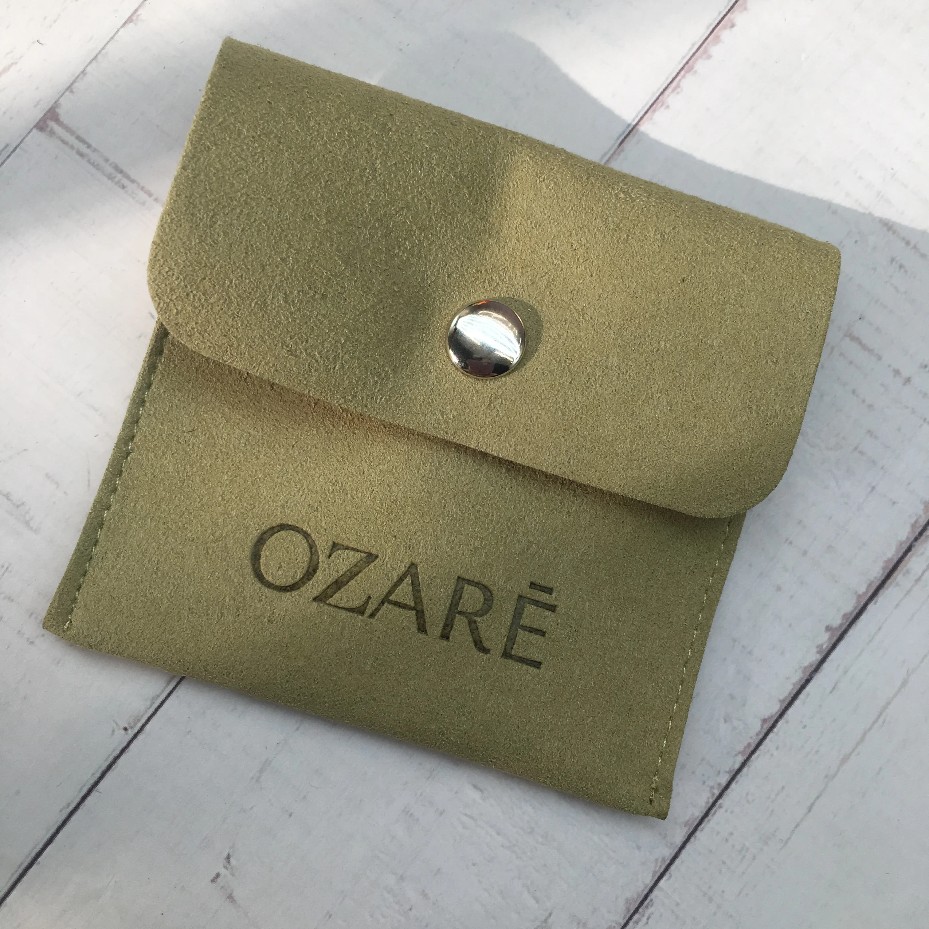 20 Sheepsew 8*8 سم حقيبة مجوهرات فائقة النعومة من الألياف بدون شعار حقيبة مخملية عالية الجودة حقيبة تغليف المجوهرات بدون شعار #5