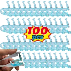 Simple Blue Ear Piercing Gun Women Men Disposable Safety Nose Earring Piercer Tool Asepsis No Pain Fashion Body Jewelry Tools
