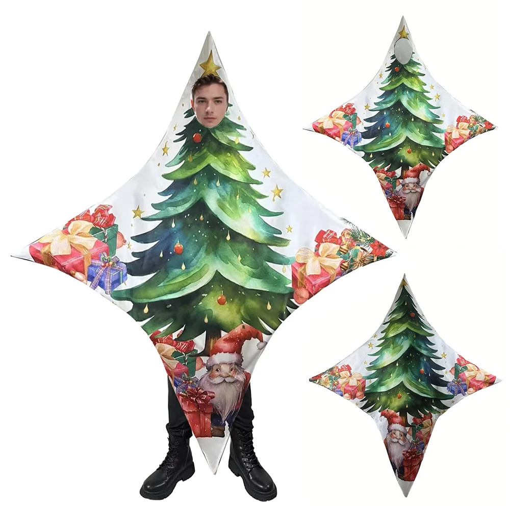 四芒星コスプレ仮装パーティージャンプスーツクリスマスハロウィンステージパフォーマンスクリエイティブ面白い Cos 服アニメ小道具