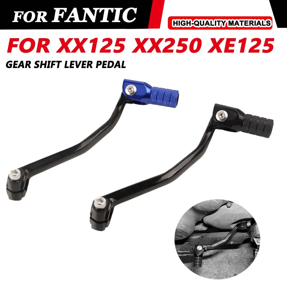 

For FANTIC XX125 XX250 XX 125 250 XE125 XE 125 2021 2022 2023 2024 Motorcycle Accessories Folded Gear Shifter Shift Pedal Lever