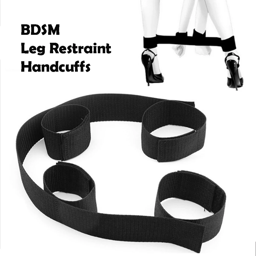 الساق ضبط النفس تكبيل مجموعات الالعاب الجنسية BDSM ألعاب الجنس عبودية والعتاد 18 + ألعاب جنسية زوجين المثيرة SM الرقيق ضبط النفس اللعب سهلة الاستخدام #3