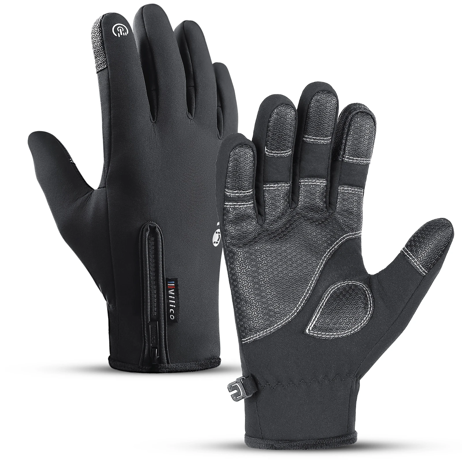 

Winter Waterproof Men Gloves Windproof Sports Fishing Touchscreen Driving Motorcycle Ski Non-slip Warm Cycling Hiking Gloves
