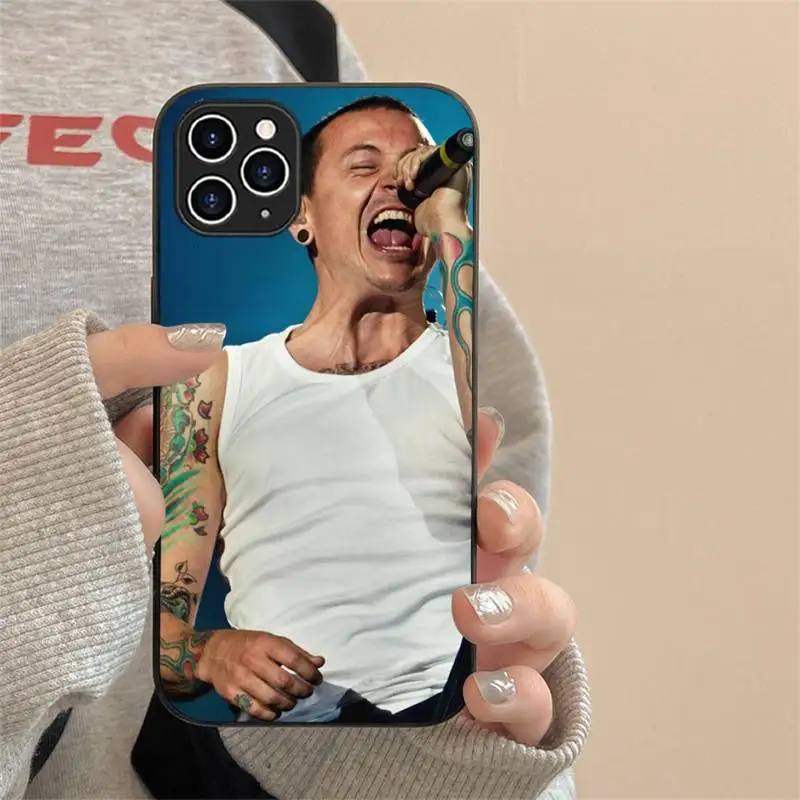 RIP Chester Charles Bennington Phone Case For Iphone 7 8 Plus X Xr Xs 11 12 13 Se2020 Mini Mobile Iphones 14 Pro Max Case