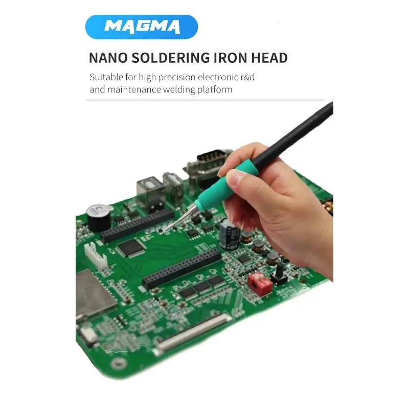 

MAGMA C210/C115 Nano Soldering Heating Core Tips Durable Replacement Tips for Soldering Station DIY Projects
