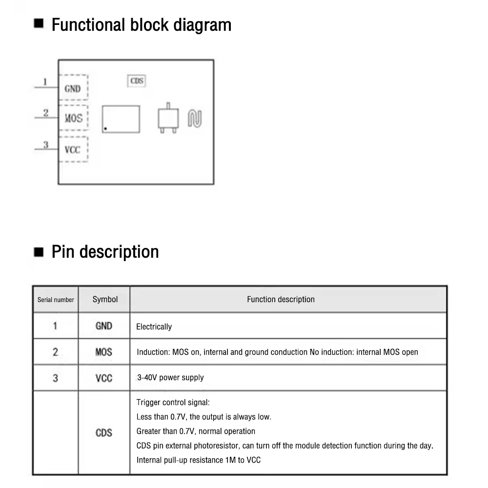 DC3-30V Microwave Radar Human Body Induction Switch Module Intelligent Induction Detector Can Be Directly Light Strip RCWL-0513