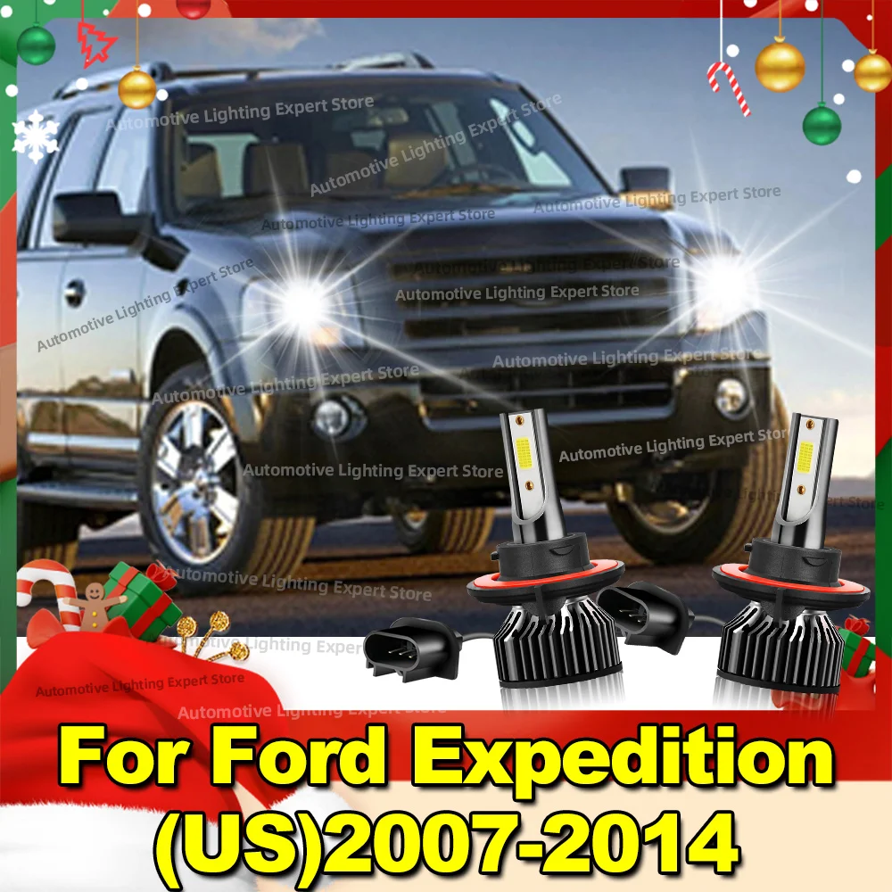 

6000K Led Lights Canbus Headlight Light 30000LM For Ford Expedition (US)2007 2008 2009 2010 2011 2012 2013 2014