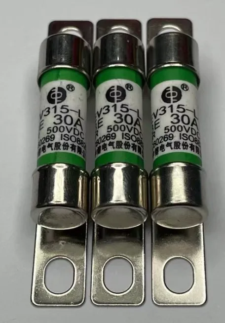 Fuses: EV315-L 3E 20A 500VDC / EV315-L 3E 10A 15A 30A 500VDC / EV315-L 3E 40A 50A 500VDC aR