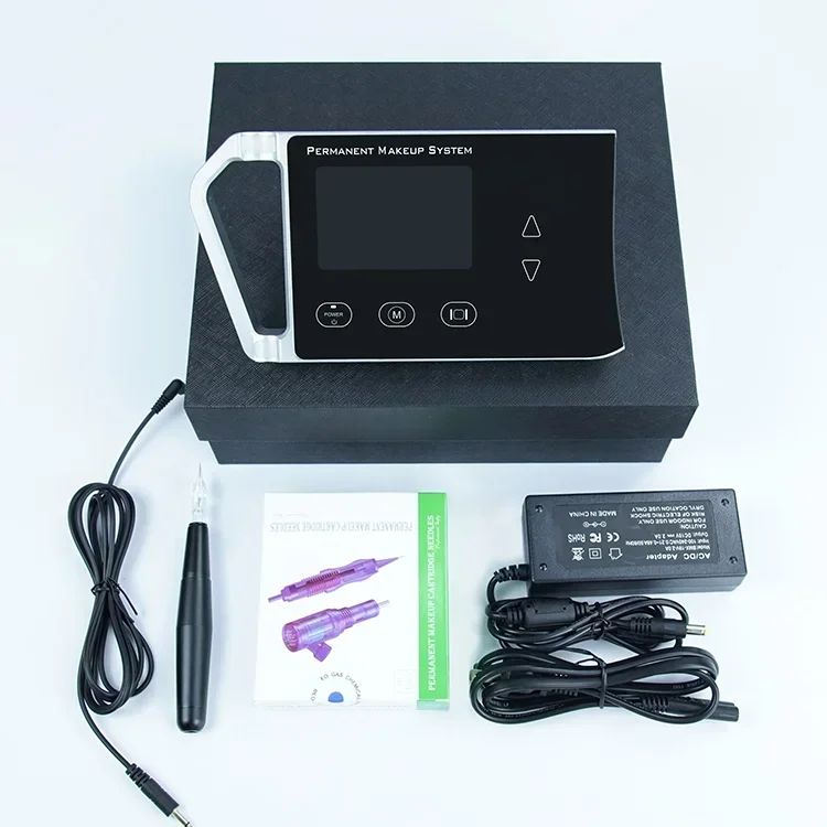 P200 الأسود نانو الحاجب Microblading الوشم صنع الشفاه 1RL الإبر آلة ل Micropigmentation رخيصة ودقيقة #3