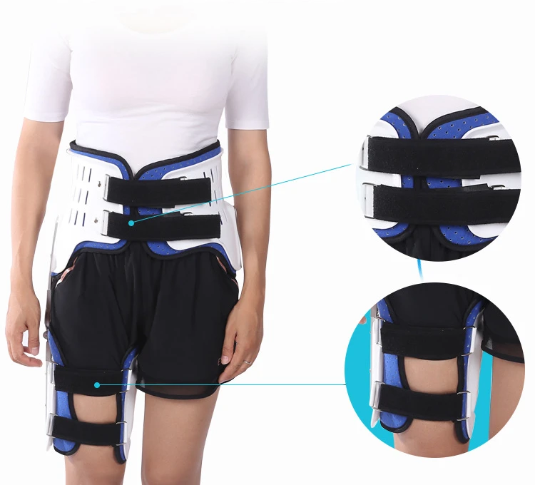 Hip Fixation Brace Pelvic Rehabilitation Brace Hip Orthopedic Leg Abduction Dislocated Bone after Femoral Head Surgery