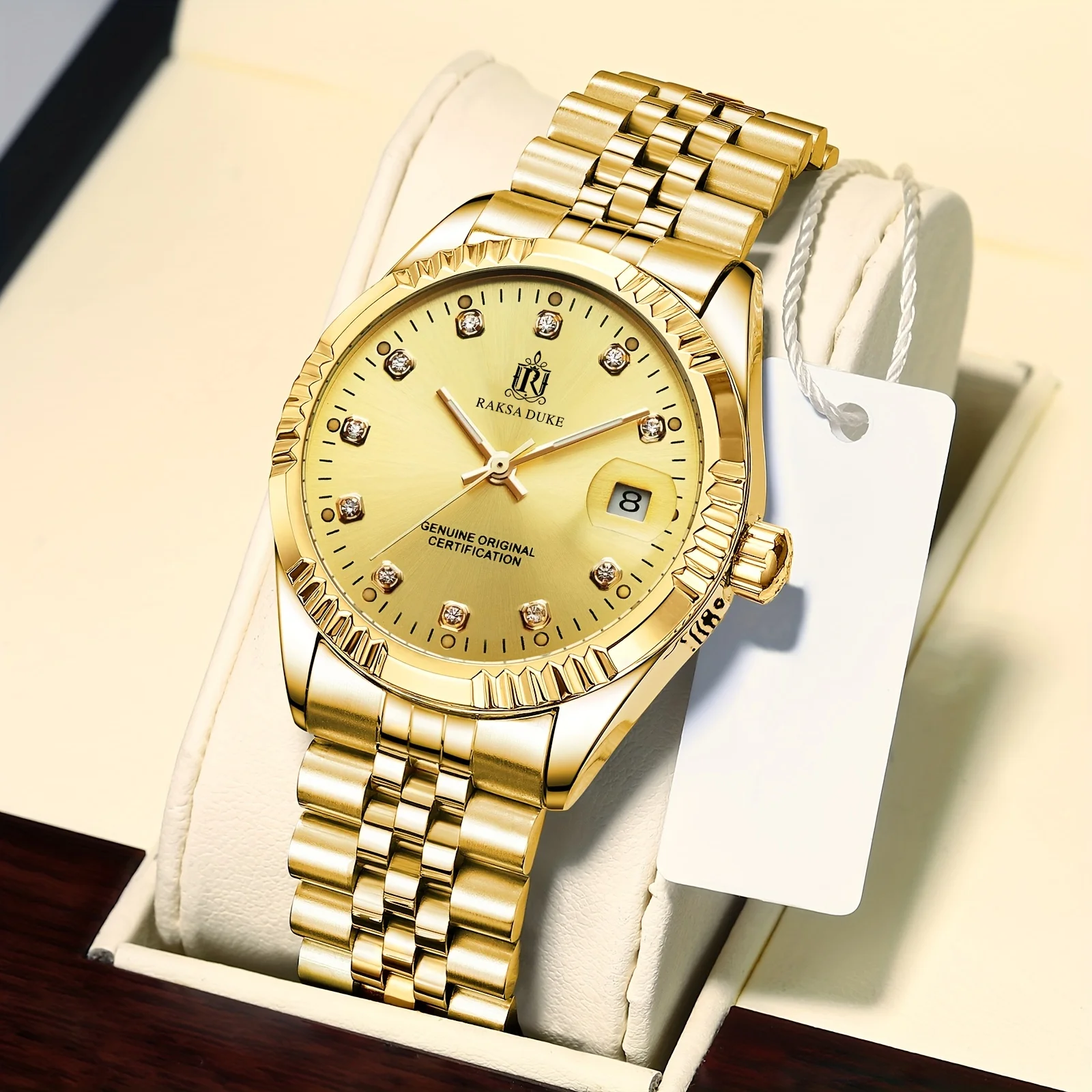 ساعة TEVISE ميكانيكية أوتوماتيكية للرجال من الفولاذ المقاوم للصدأ مقاومة للماء كاجوال للأعمال كرونوغراف وعرض التاريخ على مدار الساعة