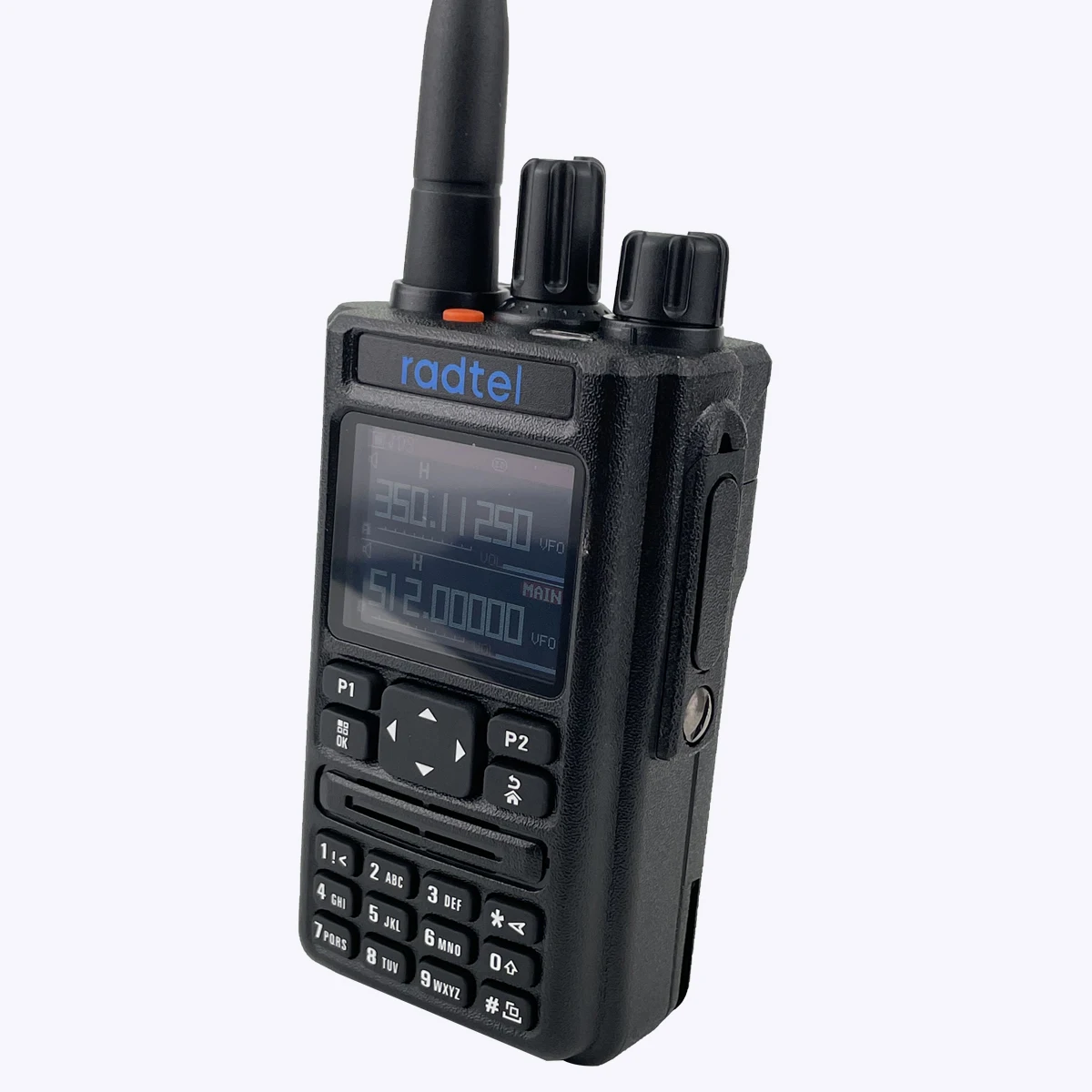 Radtel RT-490-walkie-talkie con GPS/Bluetooth, Radio Amateur de 2 vías de seis bandas, banda de aviación de 256 canales, frecuencia de aire AM, RX