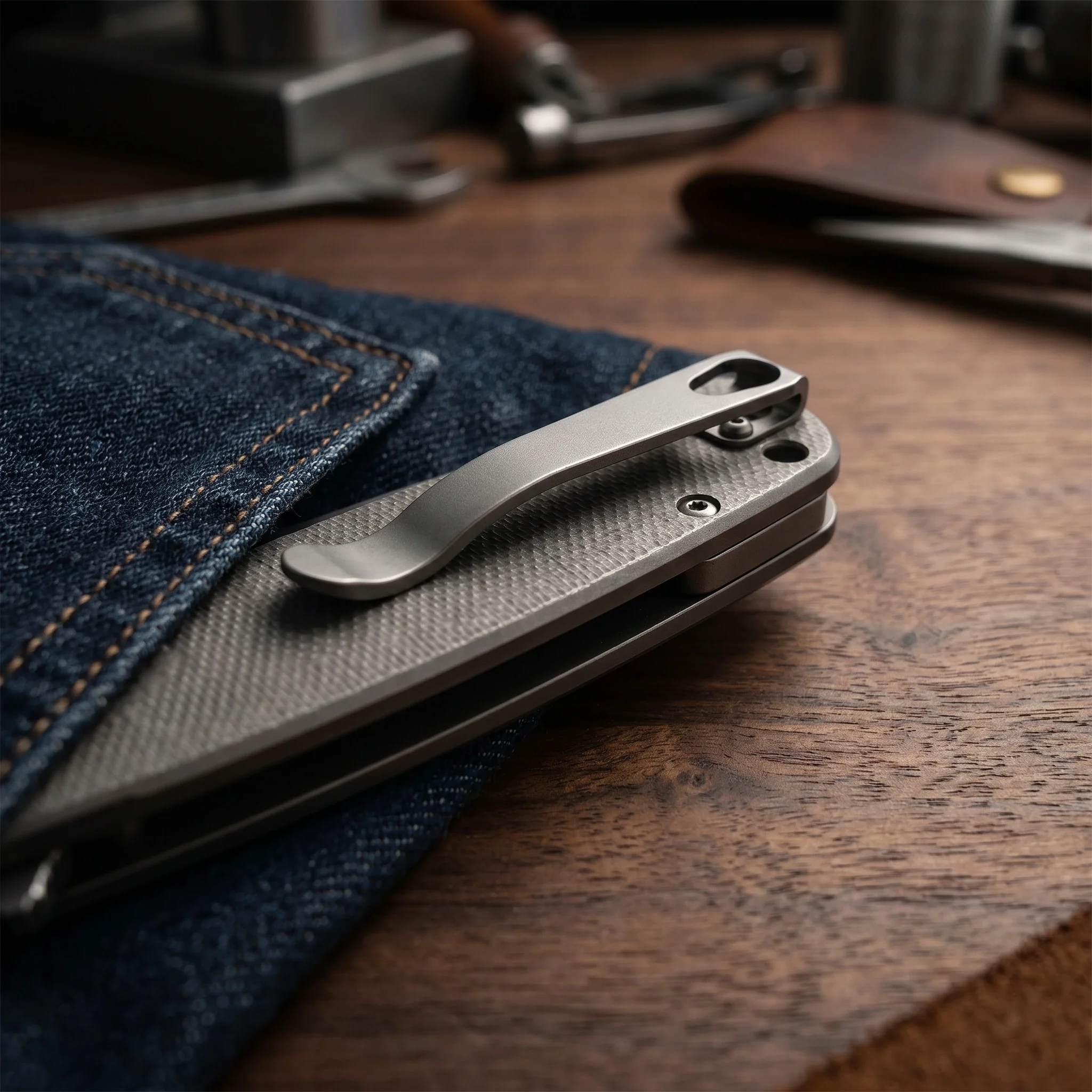 TC4 Titan-Taschenclip für Chri – Worbla Thermoplastic Bewertung und Preis