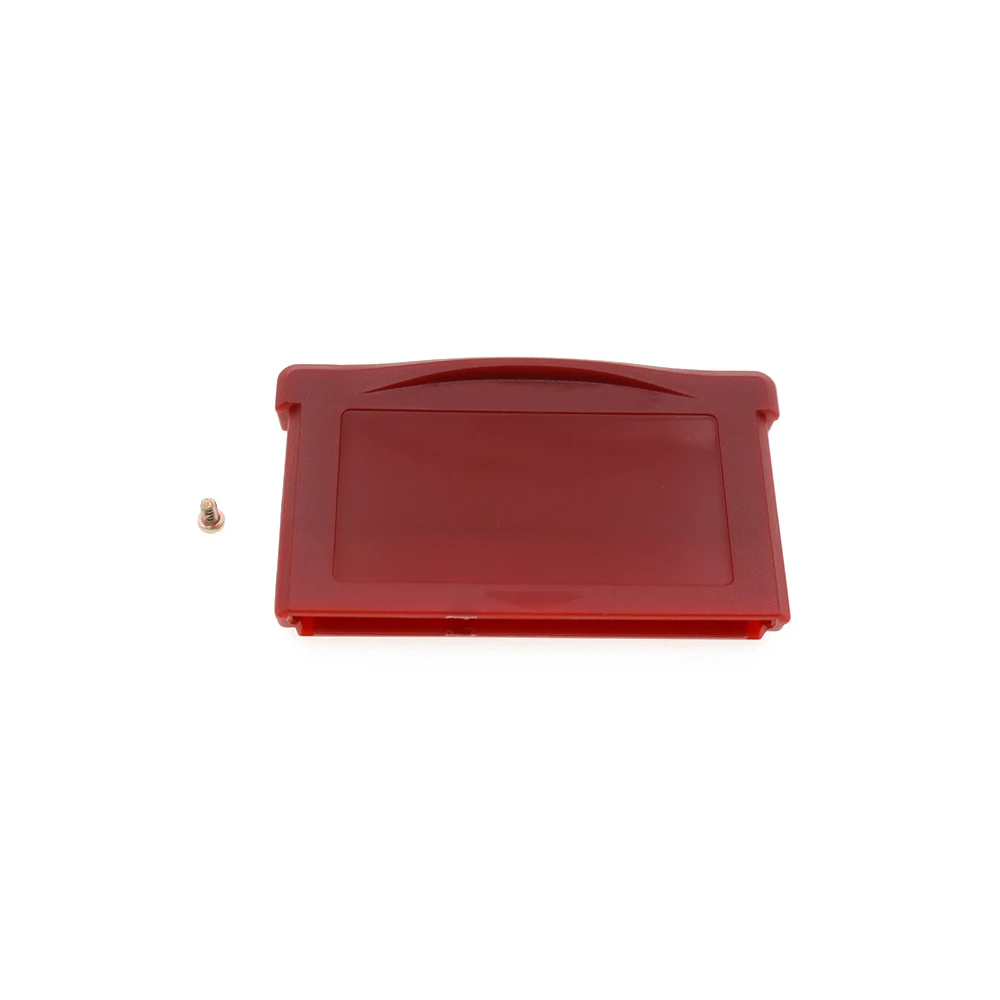 Para Gameboy Advance GBA carcasa de cartucho de juego vacío con tornillos para GBA