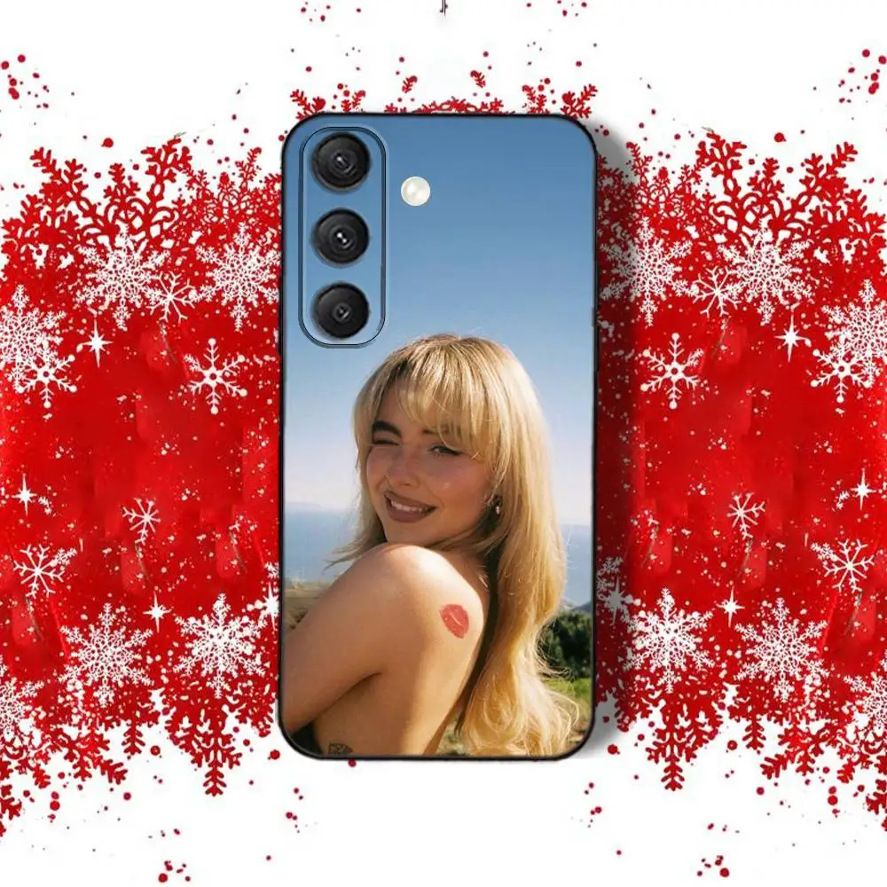 Etui na telefon z motywem piosenkarki Britney Spears dla Samsunga S22, S24, S20, S25, S23, S30, S21, Ultra, Plus, Fe, Lite 4G, 5G, czarne, miękkie.