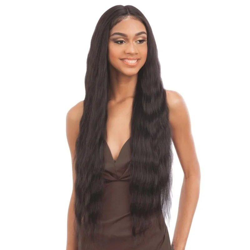 Obsession Synthetic Lace Front Free Part 100 % Hand Tied long Hair Wig - SHAKIRA