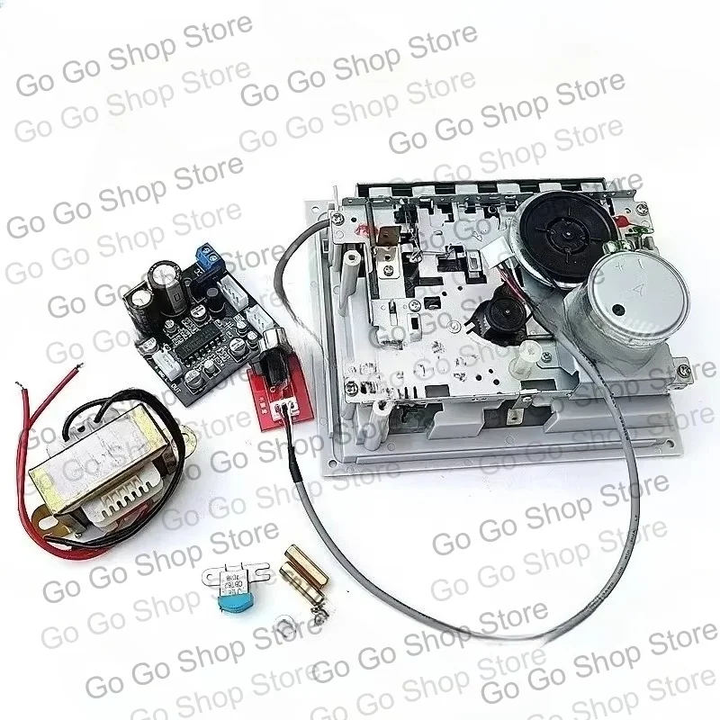 TA7668 Magnetic Head Preamplifier DIY Kit Stereo Cassette Recorder Cartridge Module Analog Audio Tape Player Electronic Assembly