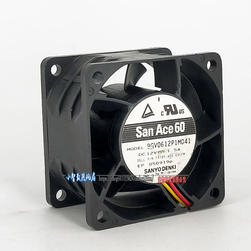 ORIGINAL 9GV0612P1M041  6038 60*60*38mm NEW COOLING FAN RADIATOR
