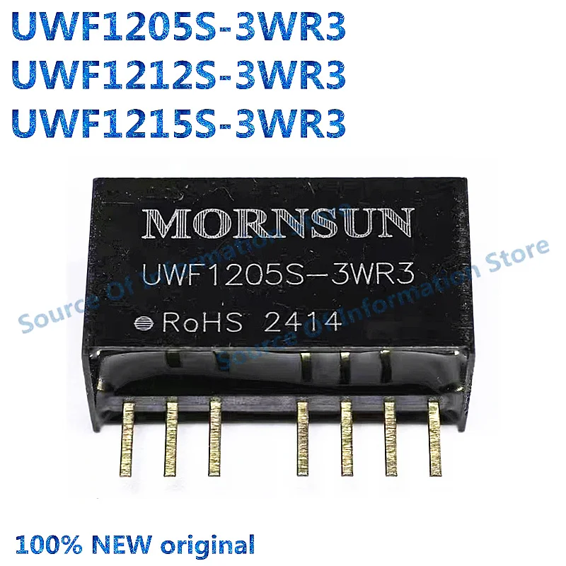 

UWF1212S-3WR3/1205/1215s-3wr3 DC-DC Power Module 4.5-36V Isolated 3KV Regulator