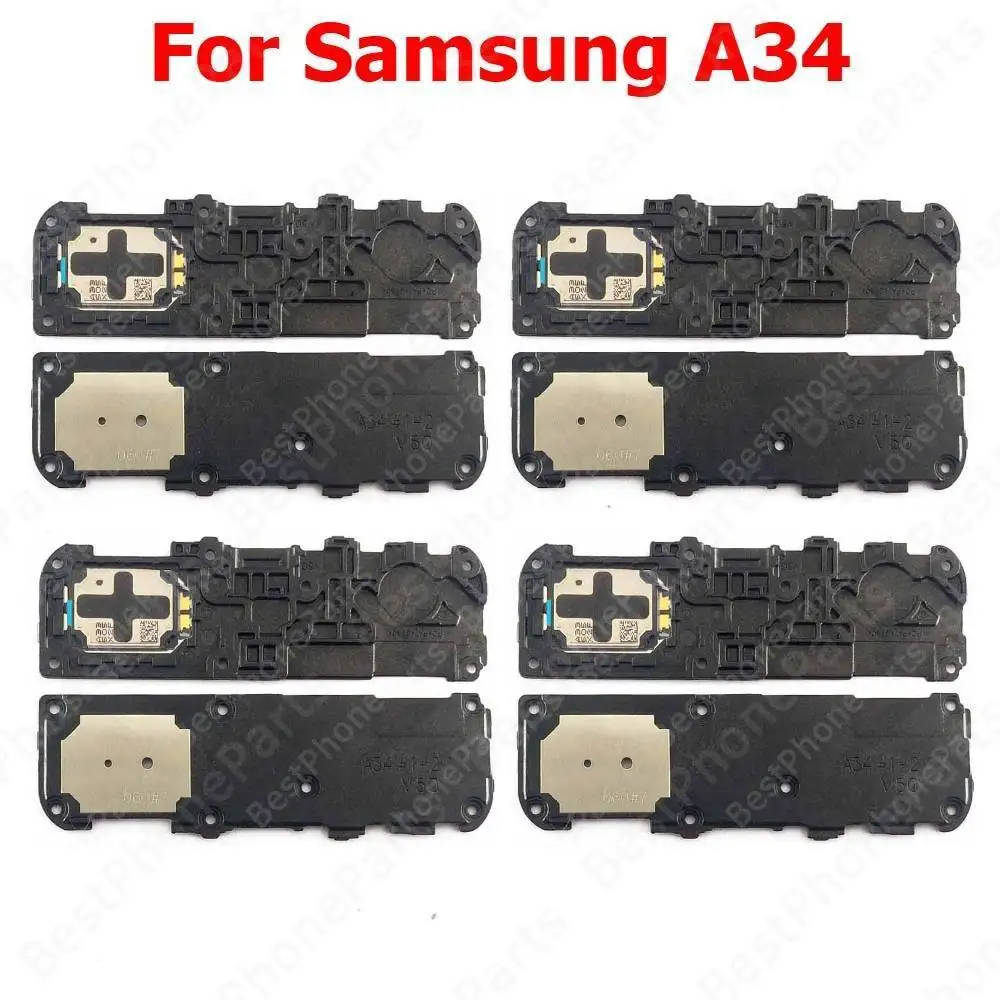 Bottom Loud Speaker Loudspeaker For Samsung Galaxy A34 5G A346 Buzzer Ringer Sound Module Flex Replacement Repair Spare Parts