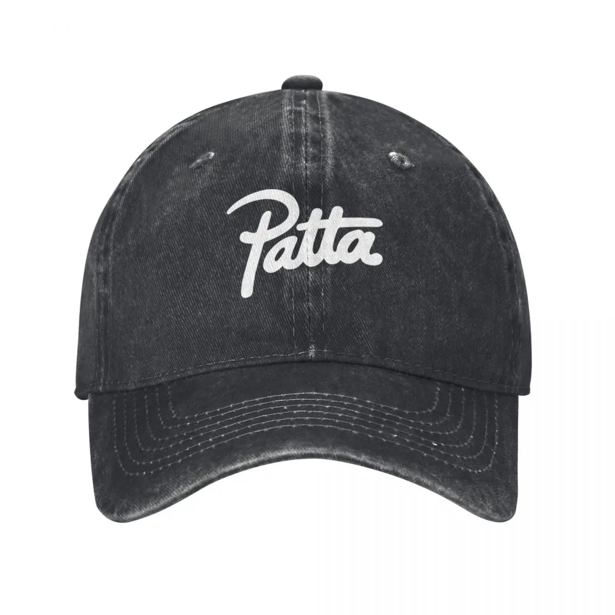 Patta best verkochte denim baseballpet voor volwassenen - premium noodlijdende stijl