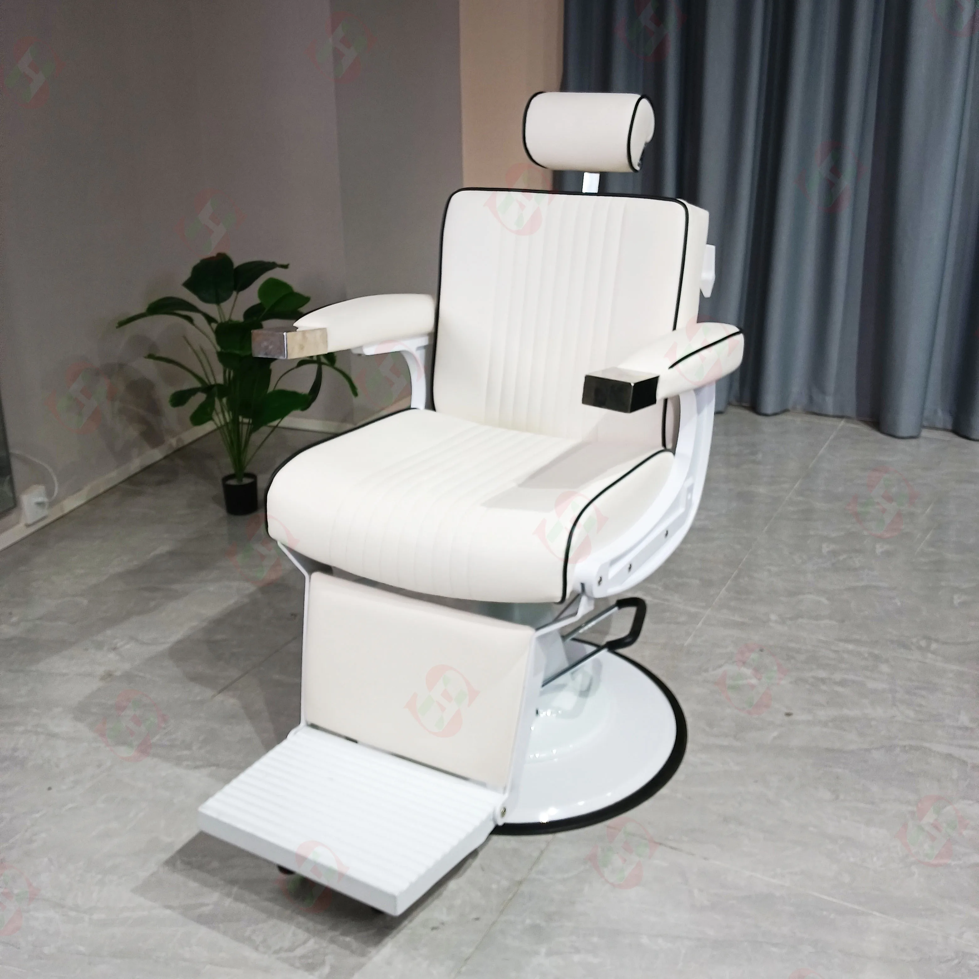 

Hot Sale 2024 Modern Salon Reclining Barber Shop Chair for Men Hair Stylist Chair Beauty Salon Hair