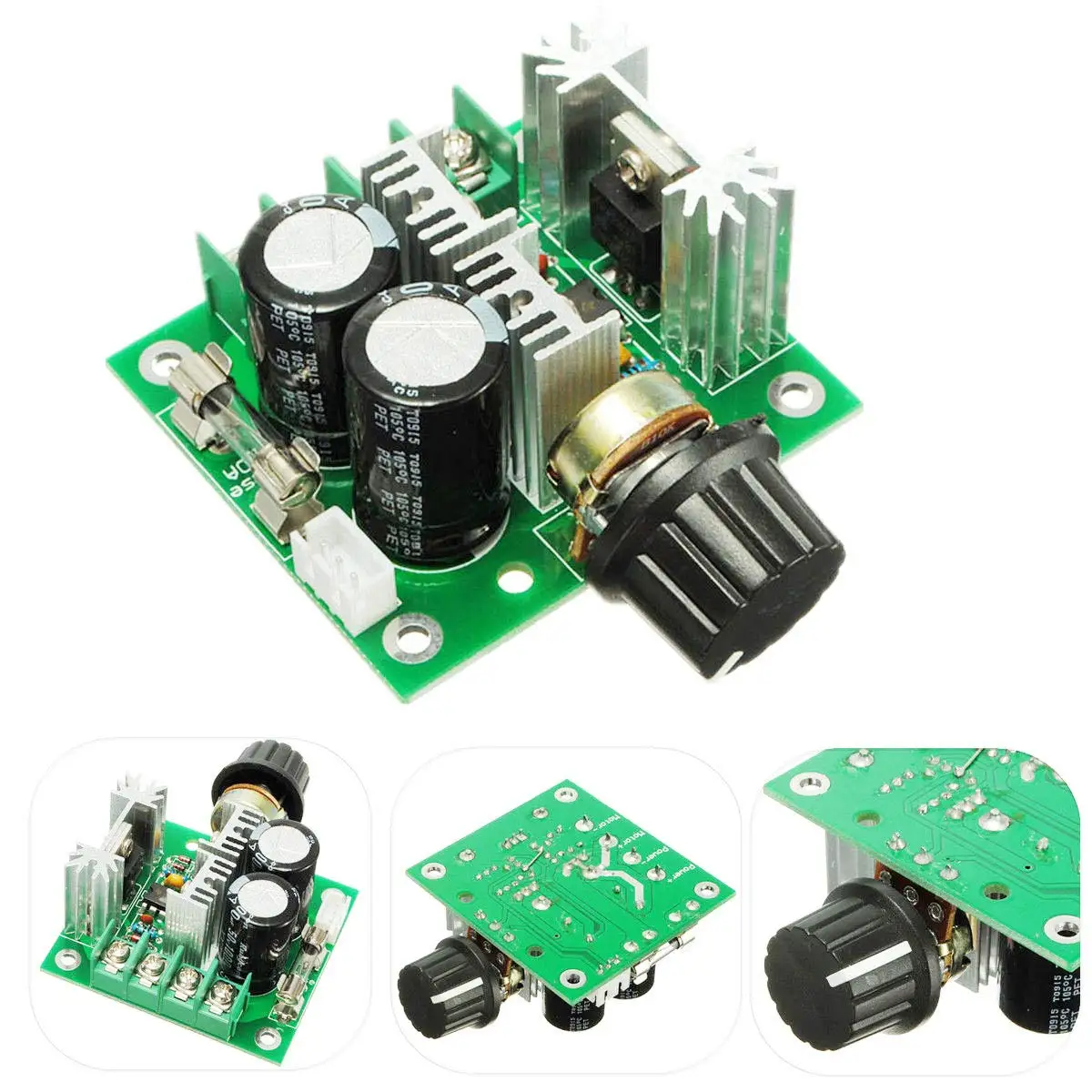 12V~40V 10A PWM DC Motor Speed Control Switch Controller Voltage Regulator Dimmer for Arduino