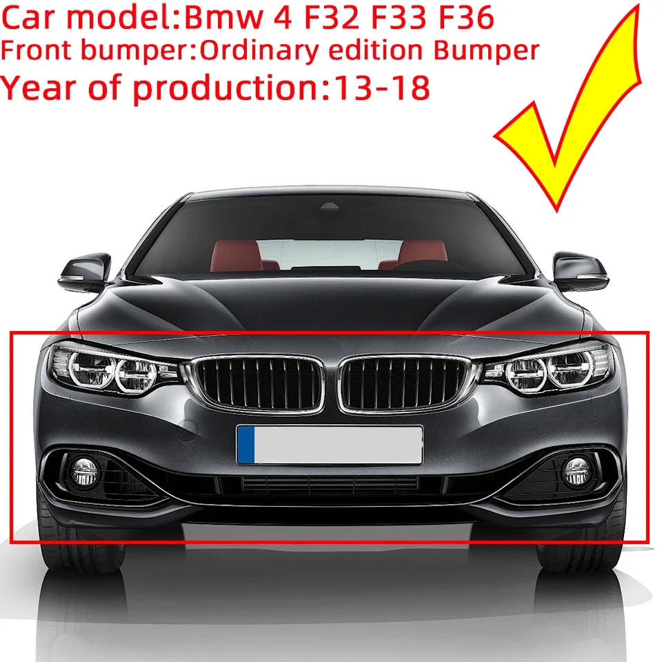 Car Headlamp Washer Nozzle Shell Cover Cap For BMW 4 Series Ordinary Model F32 Coupe F33 Cabrio F36 Gran Coupe 2013-2018