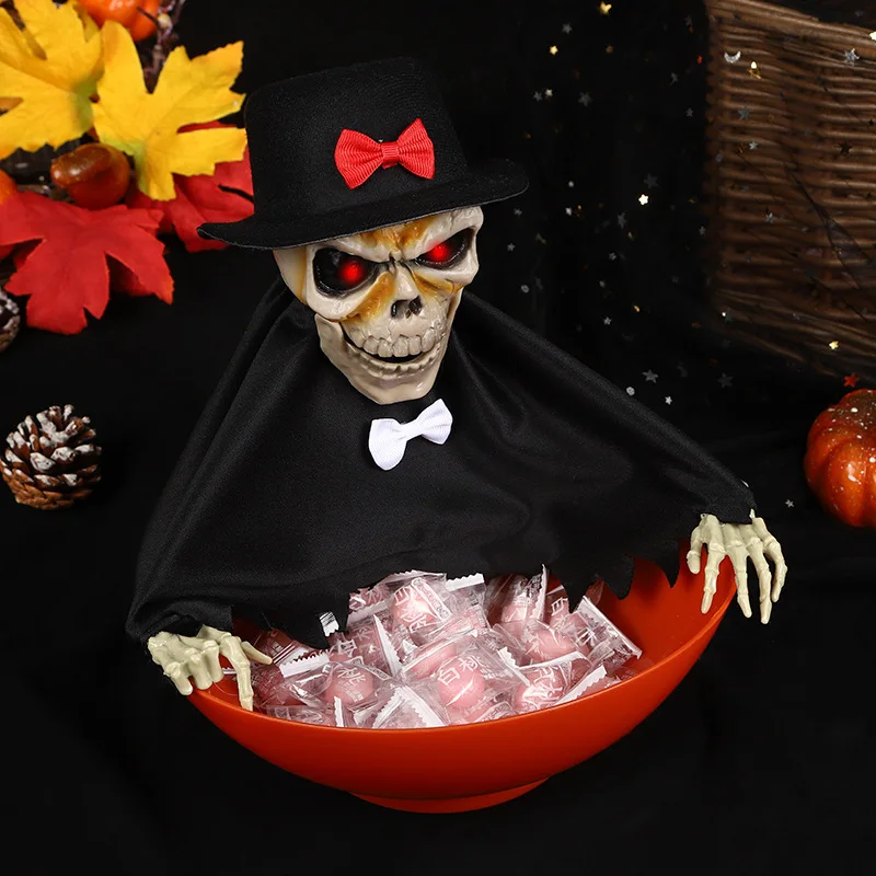 For Halloween costume, trick props, scare fruit plate ghosts, haunted house holiday horror props