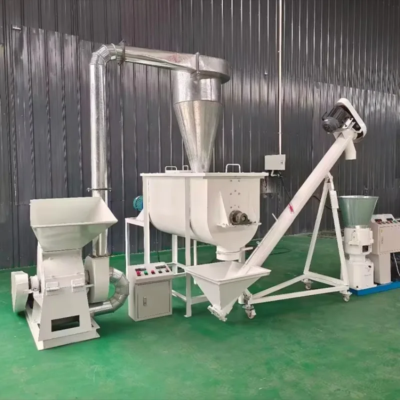 New Design Animal Feed Production Line for Cow Sheep Chicken Pig Feed Agricultural Machinery Equipment