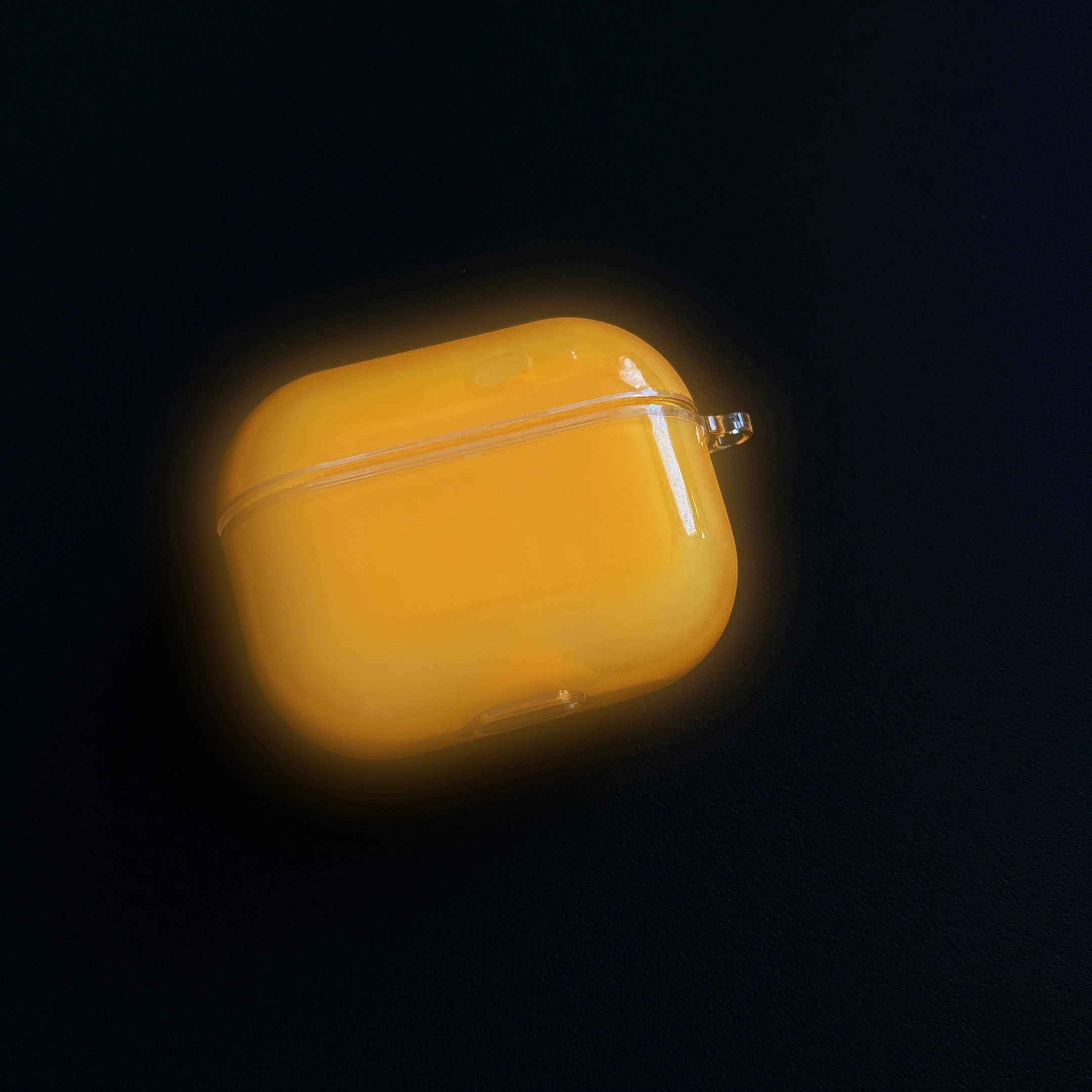 حافظة سماعة أذن باعثة للضوء الليلي داخل الأذن مناسبة لجيل AirPods 1/2، حافظة حماية من الجيل AirP المشهورة