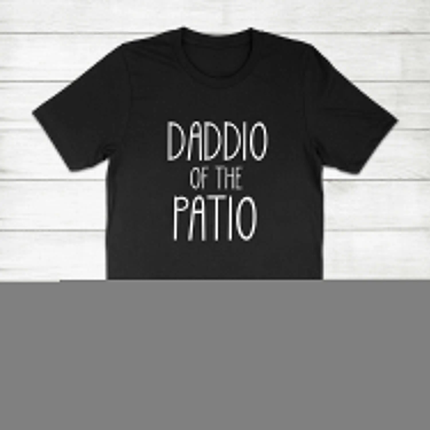 Daddio of the Patio Dad BBQ Grill Father's Day Gift Grilling T-Shirt BBQ Grill