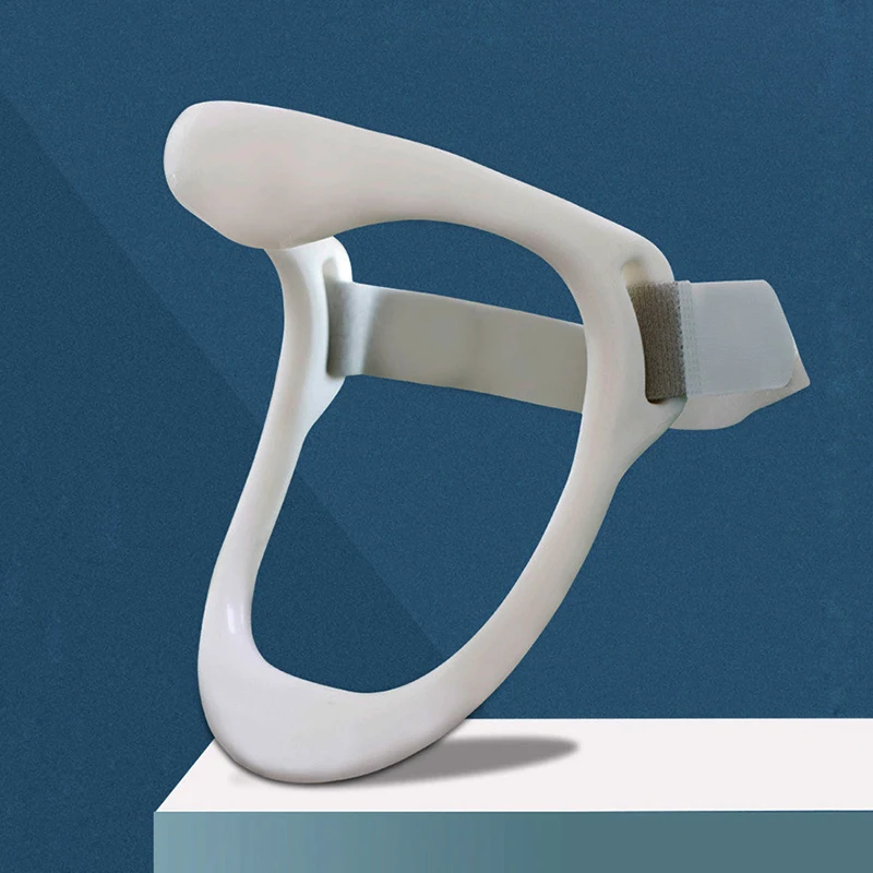 1pcs Plastic Neck Support Brace Anti-forward Head Posture Corrector Office Cervical Spine Fixing Neck Protector Bracket
