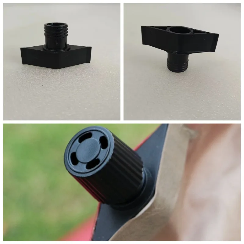 1PC Portable Outdoor Inflatable Mattress, Prism-shaped Air Nozzle, Independent Pillow Inflation Valve