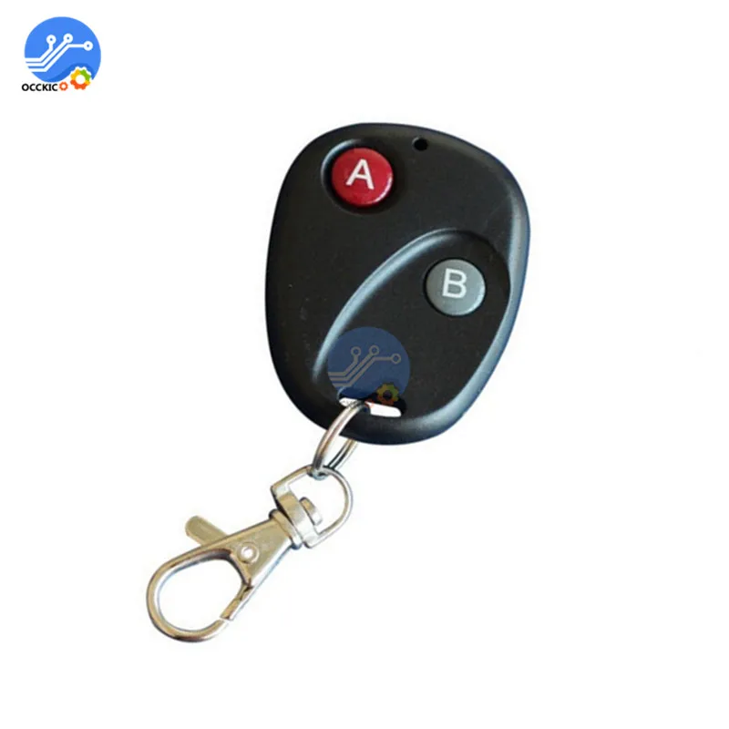 1 Buah 433MHz RF Remote Control Pintar Nirkabel Swicth Kunci Gerbang Garasi Pemancar Pintu
