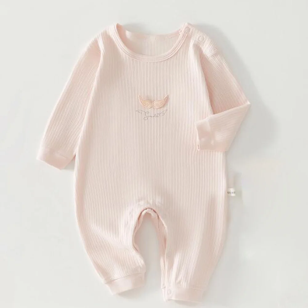 Baby Girl Boutique Clothing Spring Autumn Cotton Cute Animal Print Baby Long Sleeve Romper First Birthday Baby Onesie