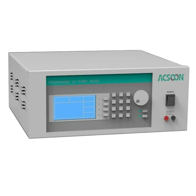 ACSOON Programmable AC Power Source Single to Three Phase Frequency Converter 45hz to 500hz Adjustable Power Converter