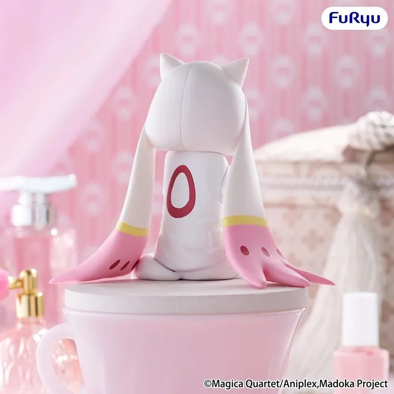 Genuine Furyu Noodle Stopper Figure ‌Puella Magi Madoka Magica  Akemi Homura‌ Kaname Madoka Pajamas Series Collectibles Model view 4