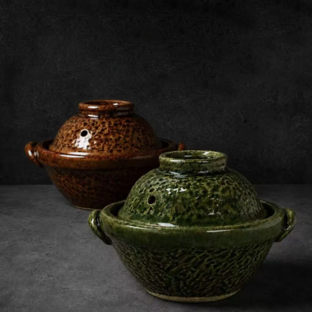 Pottery Double-Handled Cassero - Tagine Clay Pot ulasan dan harga