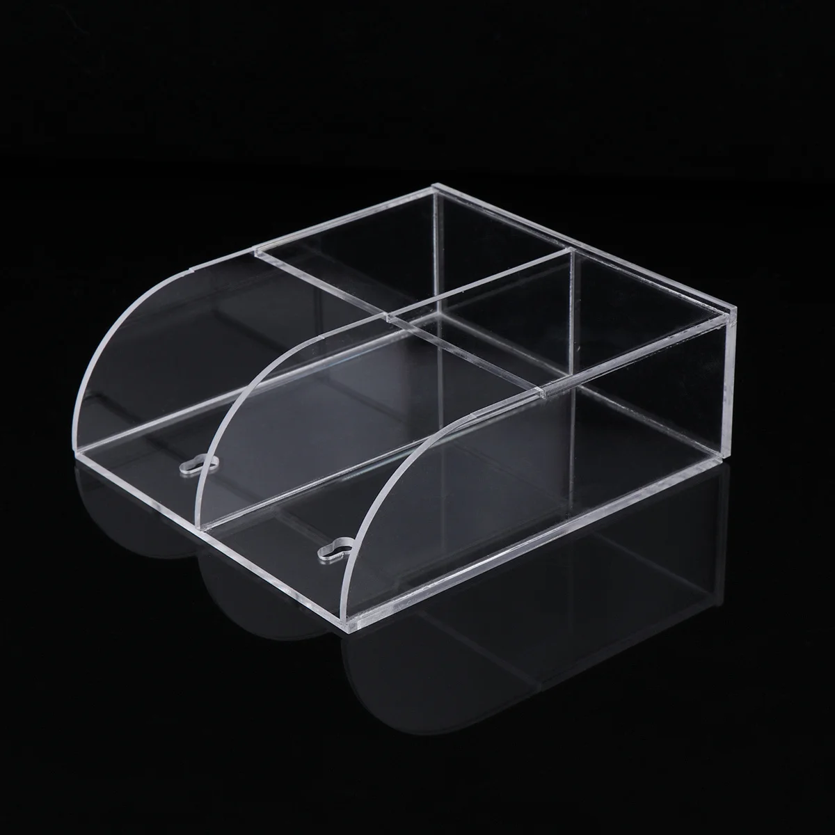 

Hanging Storage Box Double Grid Design for Remote Control Cell Phone and Small Items Organizer Home Desk Tidy Solution Storage
