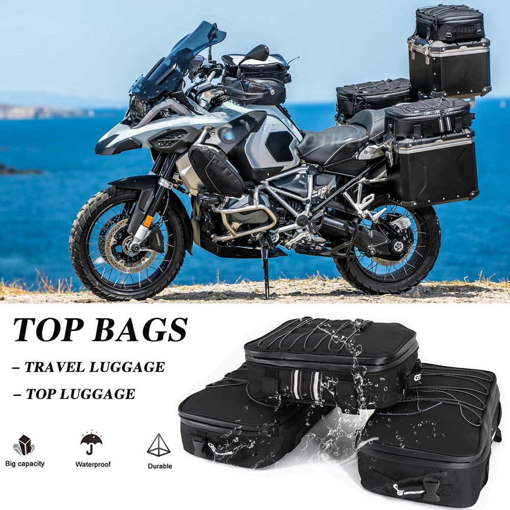 

Motorcycle Accessories Top Bags For BMW R 1200 1250 GS LC Adventure Top Box Panniers Bag Case Luggage Bags F650GS G310GS ADV