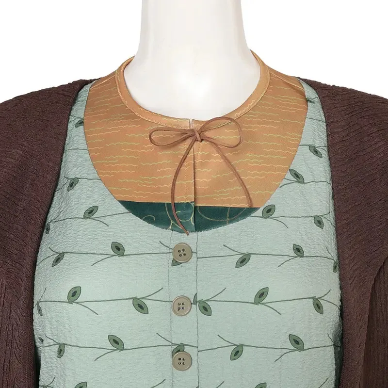 

YiyiMagic Movie Sybill Trelawney, женский костюм для косплея, пальто, юбка, платье, наряд для девочек и взрослых, Хэллоуин, карнавал, маскировка, роль