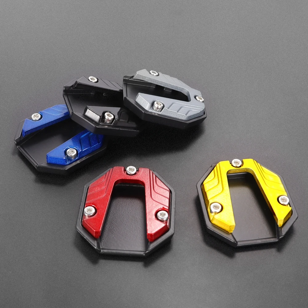 

Motorcycle Bikes Kickstand Extender Foot Side Stand Extension Foot Pad Support Plate Motorcycle Accessories