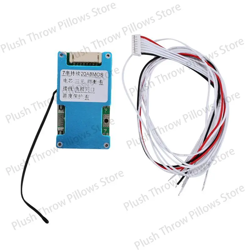 

Защитная пластина серии 7 18650, тройная защитная пластина, 24 В, 25 А, с выравнивающим поясом, защита от температуры/кабель сбора данных