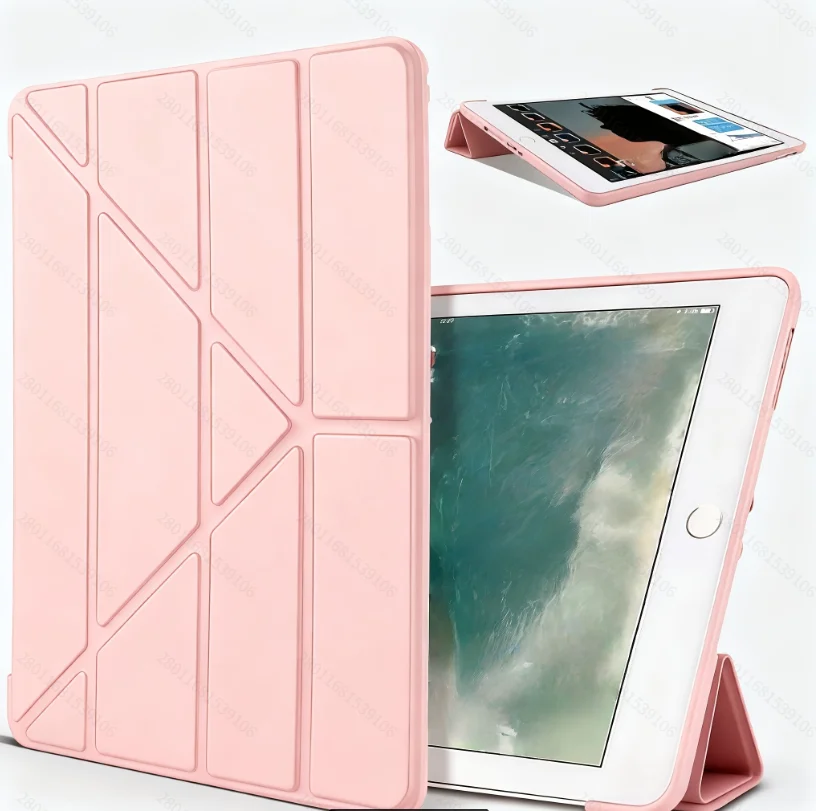 

Case for iPad 9.7 model tablet, foldable and adjustable, durable, ultra-thin, full coverage, scratch-resistant,